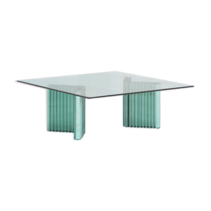 Table basse en verre - italienne