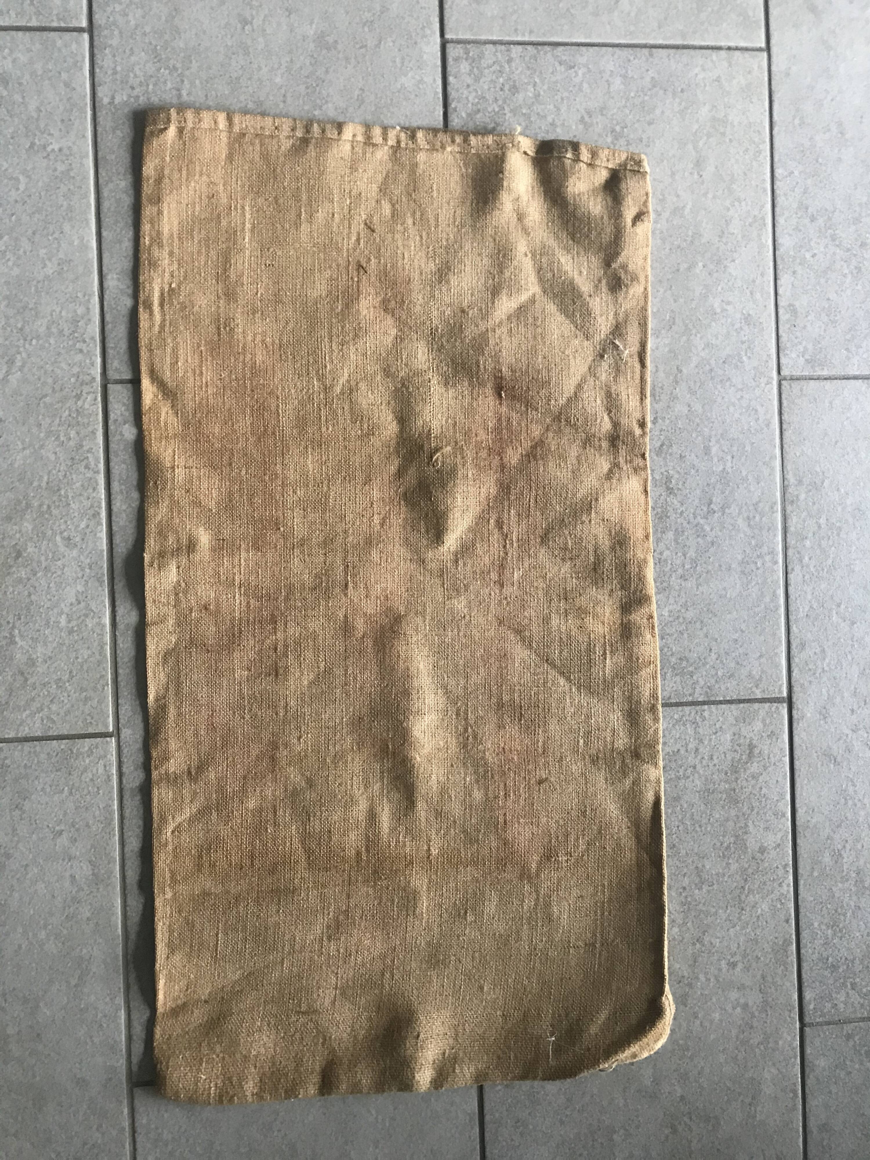 "Meunier Grosjean" burlap bag