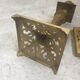 Pair of Napoleon III bronze candlesticks