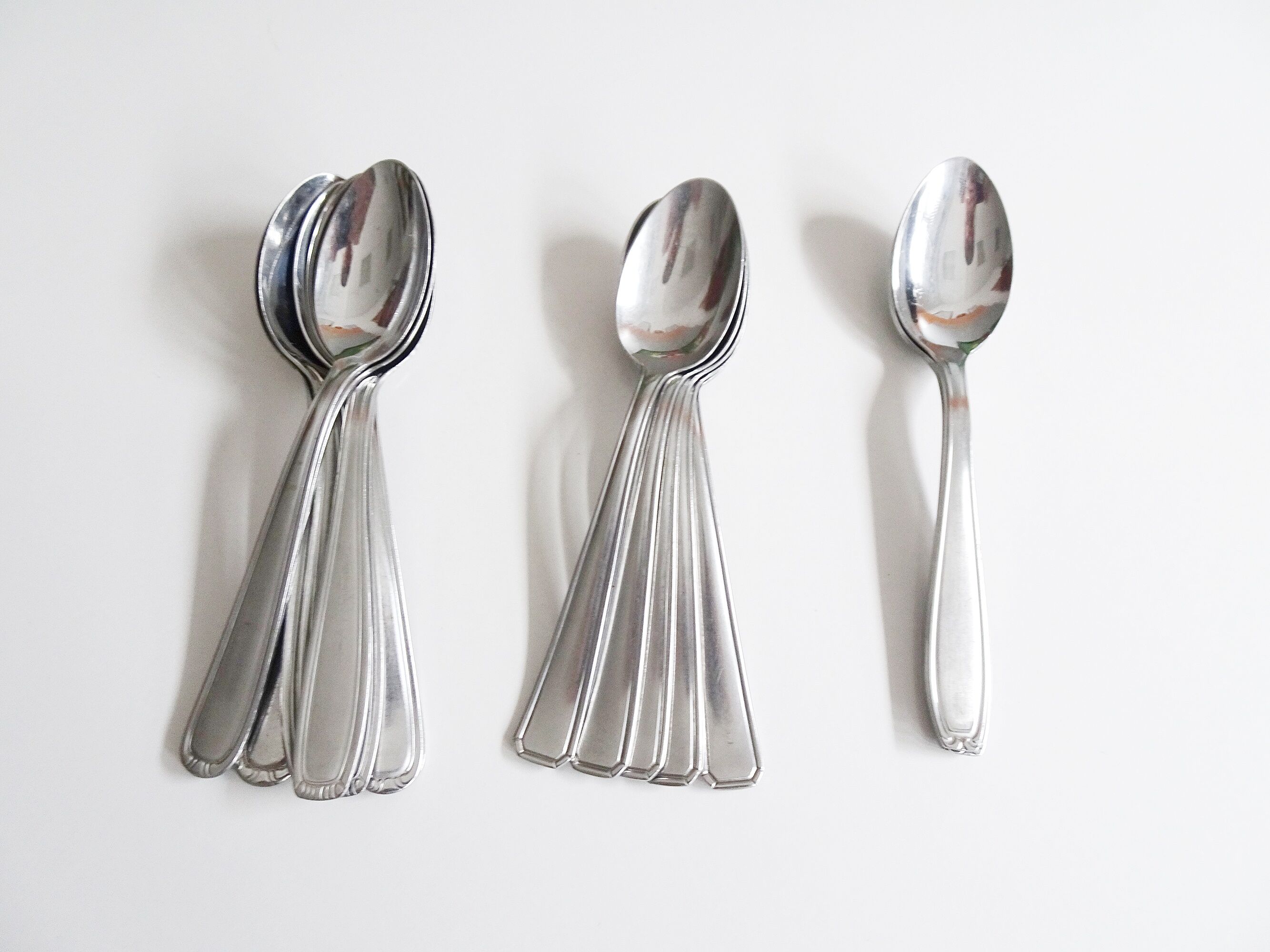 Couverts en acier inoxydable pour 12 personnes, couverts en acier inoxydable 68 pièces