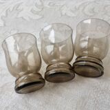 Set de 6 verres à alcool vintage
