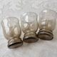 Set de 6 verres à alcool vintage