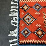 60s 70s Runner Rug Carpet Rug Space Age Flower Power Design 60s 70s