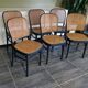 Lot de 6 chaises n°811 d’après Hoffmann, années 1990