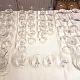 Crystal glassware set