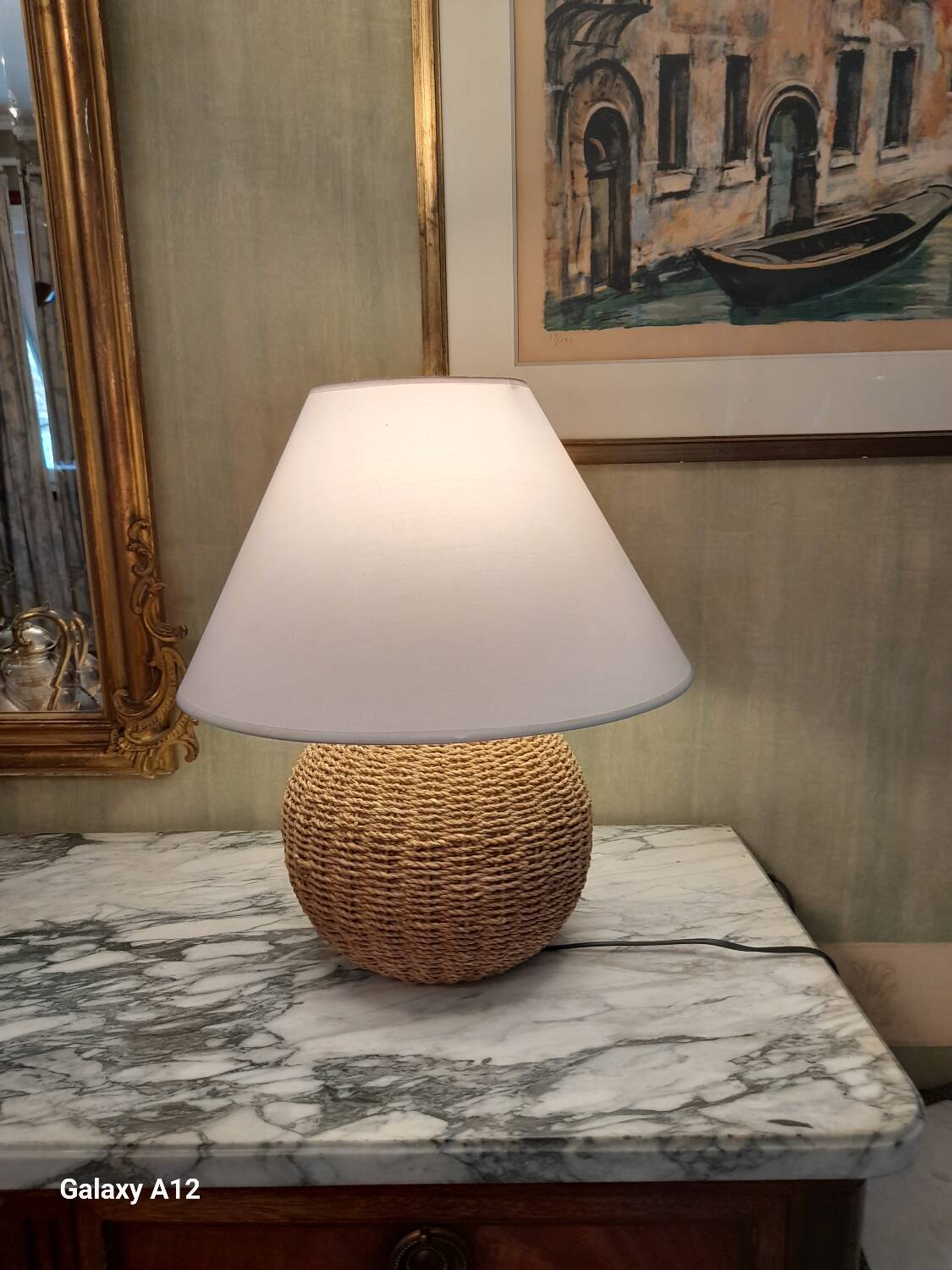 RATTAN LAMP