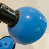 Lampe de bureau à poser bleu des années 60-70