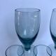 Set of 5 glasses with liqueur smoked glass design 70s