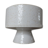 Pot cover in white ceramic 60s 70s