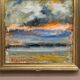 Swedish Oil on Canvas – “Golden Streak” by Carl-Erik Billeström