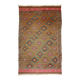 Vintage Turkish Oushak Kilim Rug 190x312 cm Handmade Wool