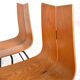 Set of 8 GA chairs by Hans Bellmann for Horgen-Glarus, Switzerland, 1960s