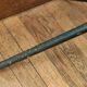 Vintage metal coat rack black and gold
