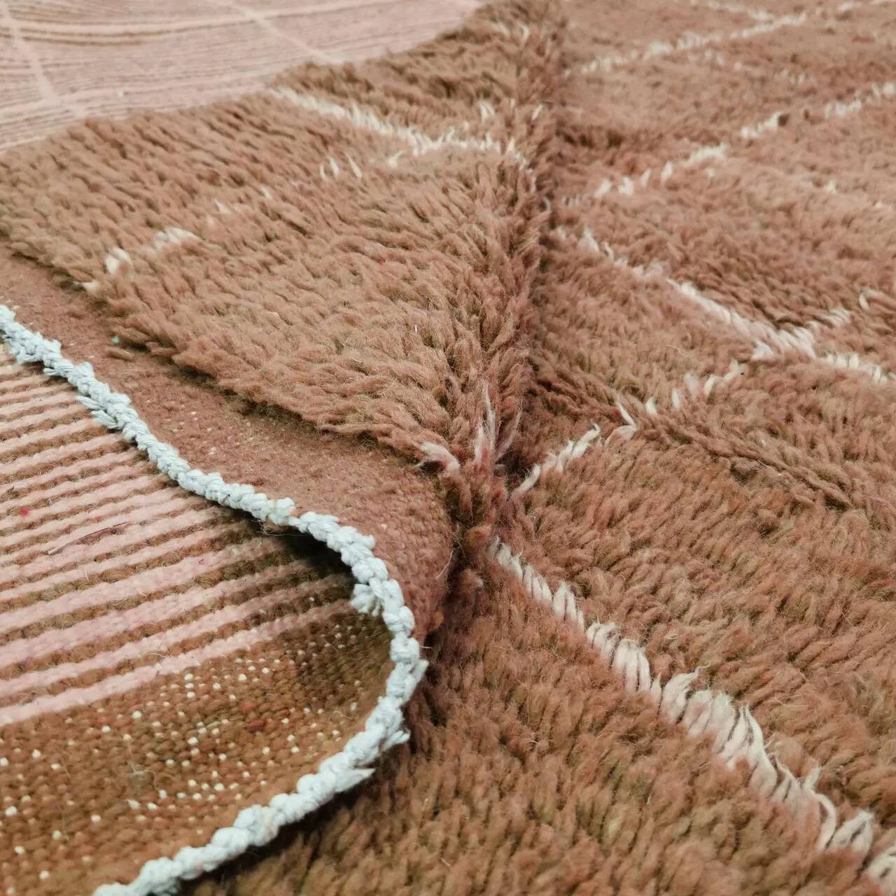 Handwoven Moroccan rug 3 x 2 m