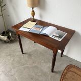 Lampe de table ananas céramique et laiton 1950