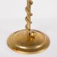 Paire de bougeoirs style Art Deco en laiton