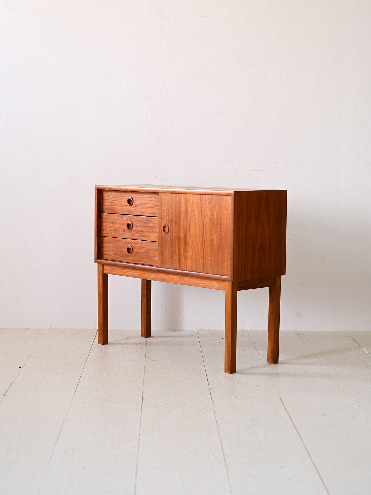 Scandinavian entryway cabinet