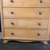 Writing desk 4 vintage drawers
