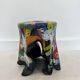 Tabouret en plastique recyclé de Bar & Knell, 1990