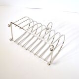 Vintage silver-plated toast rack with ball feet 1960 – Brunch Bistrot