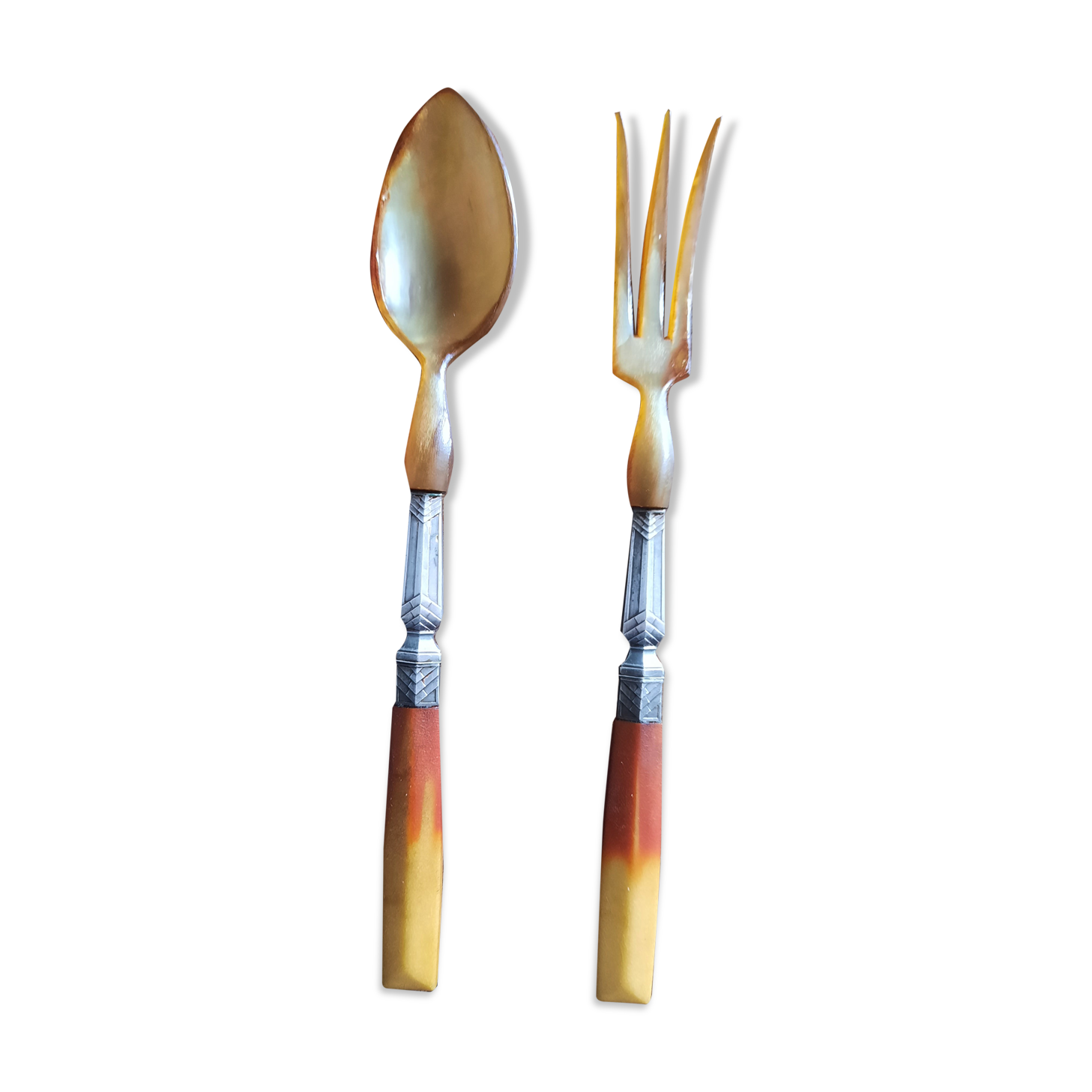 Vintage salad cutlery