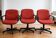 Set of 3 Comforto office chairs