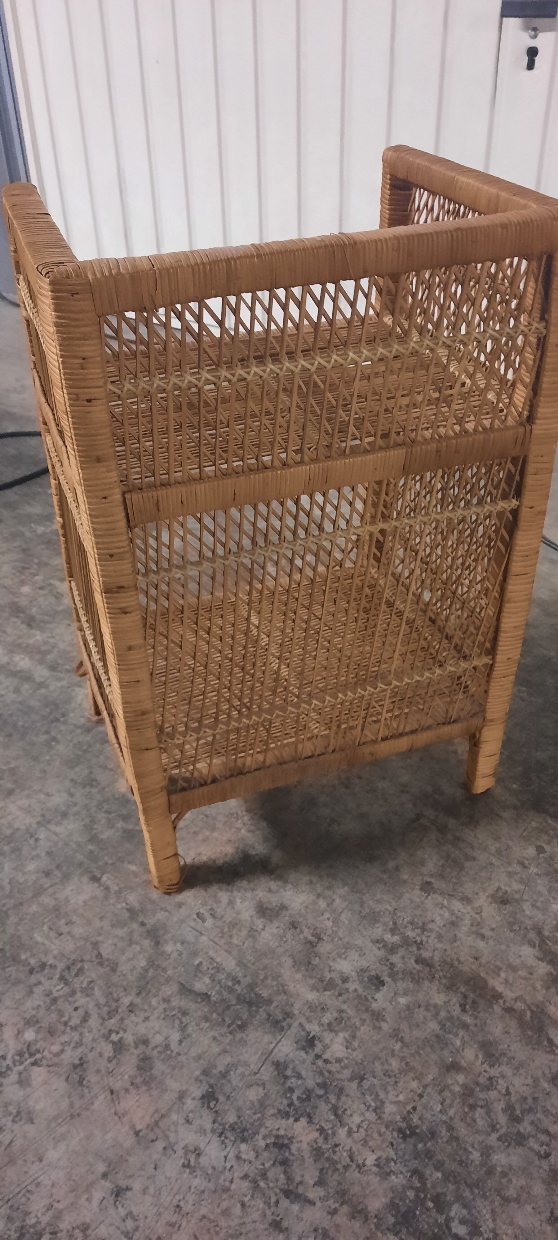 Vintage rattan furniture