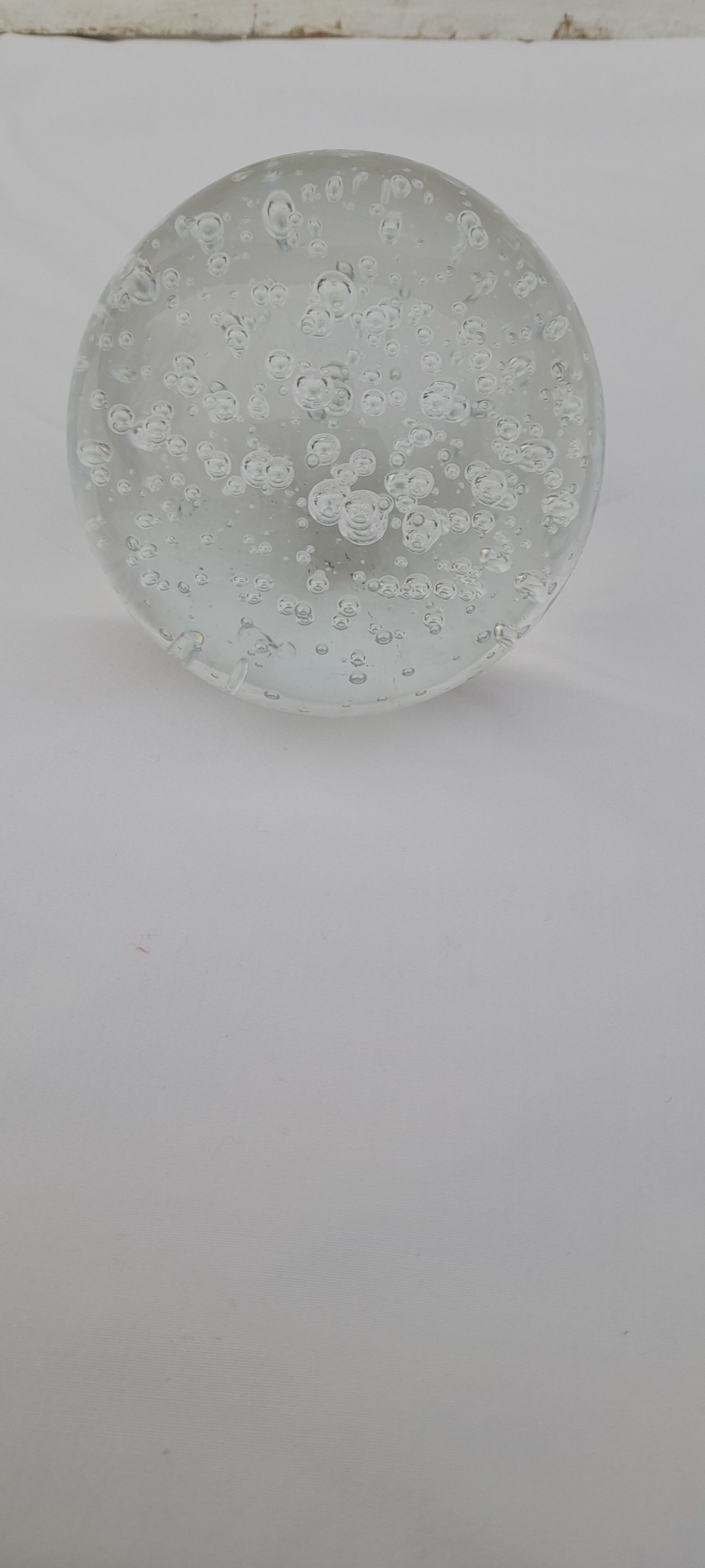 Boule de sulfure presse papier diam 9,5 cm