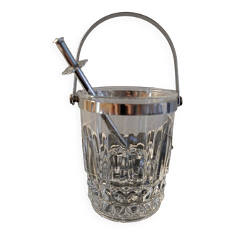Vintage Cristal d'Arques ice bucket