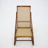 1960s Antonin Suman Bentwood Rocking Chair, Czechoslovakia