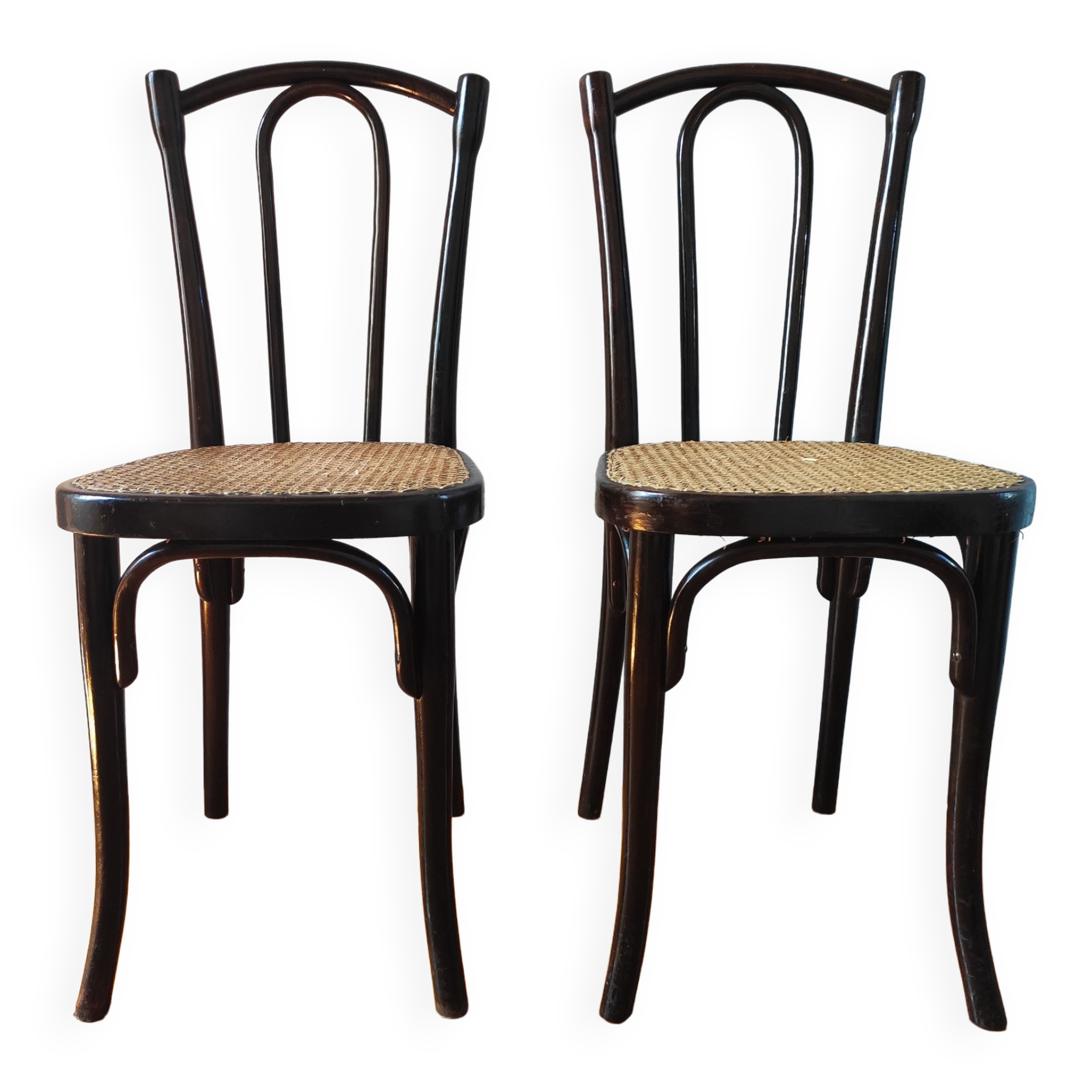 Pair of chairs bistrot Thonet N°56