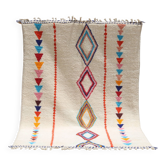 Grand tapis coloré fait main, 285 x 200 cm - G1028