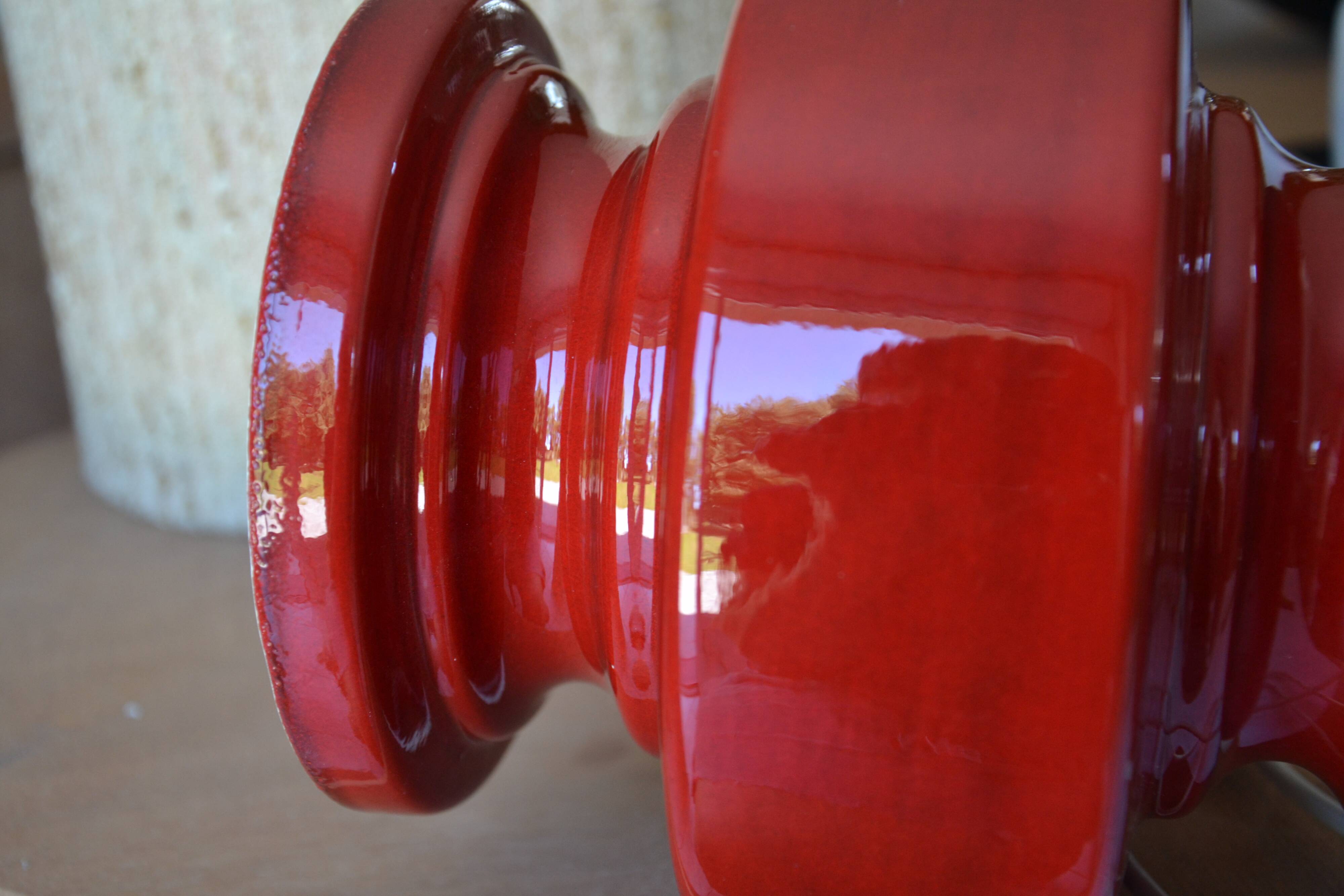 70s lamp with redone lampshade