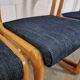 Lot de 4 chaises Baumann Traineau retapissées