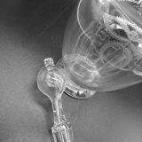 Baccarat crystal carafe model Byzantine engraving