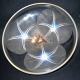 Bowl Plate Bindweed Volubilis in opalescent glass R. Lalique France 1921