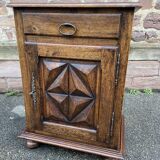Oak furniture neo louis xiii 1950