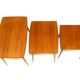 Teak side tables, Sweden, 1950