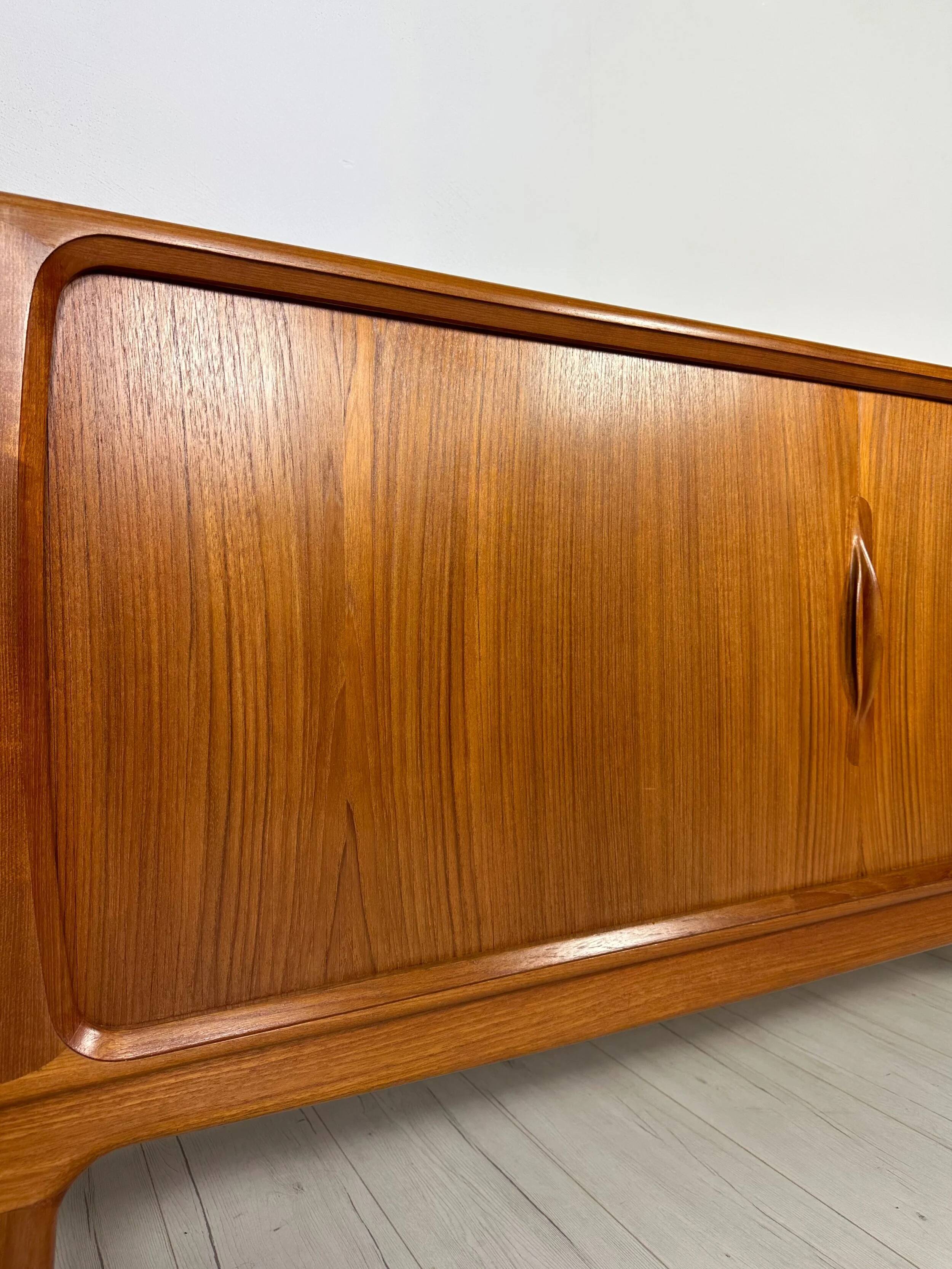 60s vintage Danish teak sideboard 19 by Johannes Andersen for Uldum Møbelfabrik
