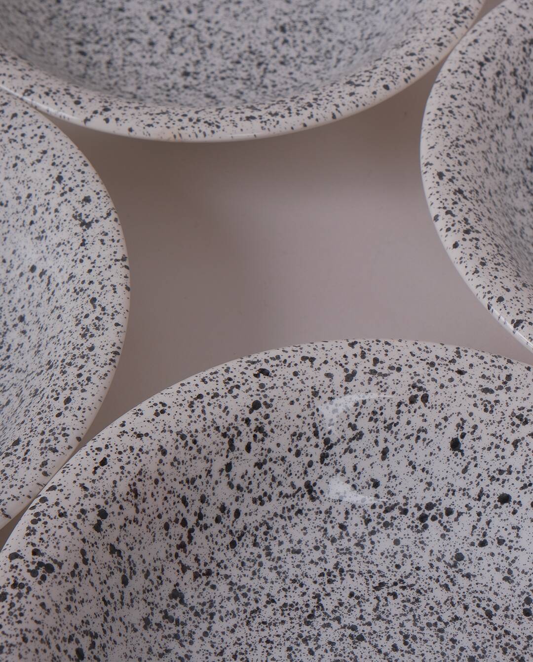 Speckled deep plates x6