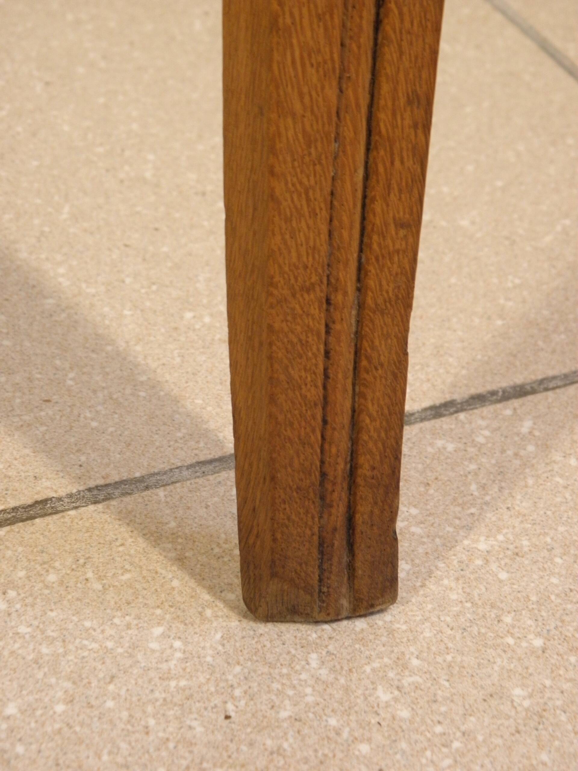 Console, desserte bois et marbre art deco - annees 30