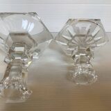 Pair of Inn Crystal Austria candlesticks