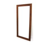 Scandinavian mirror in rosewood, Nygeverken, Nyköping, Sweden, 1960, 134x65cm