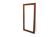 Scandinavian mirror in rosewood, Nygeverken, Nyköping, Sweden, 1960, 134x65cm