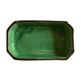 Glazed earth centerpiece dish Aegitna Vallauris 1960