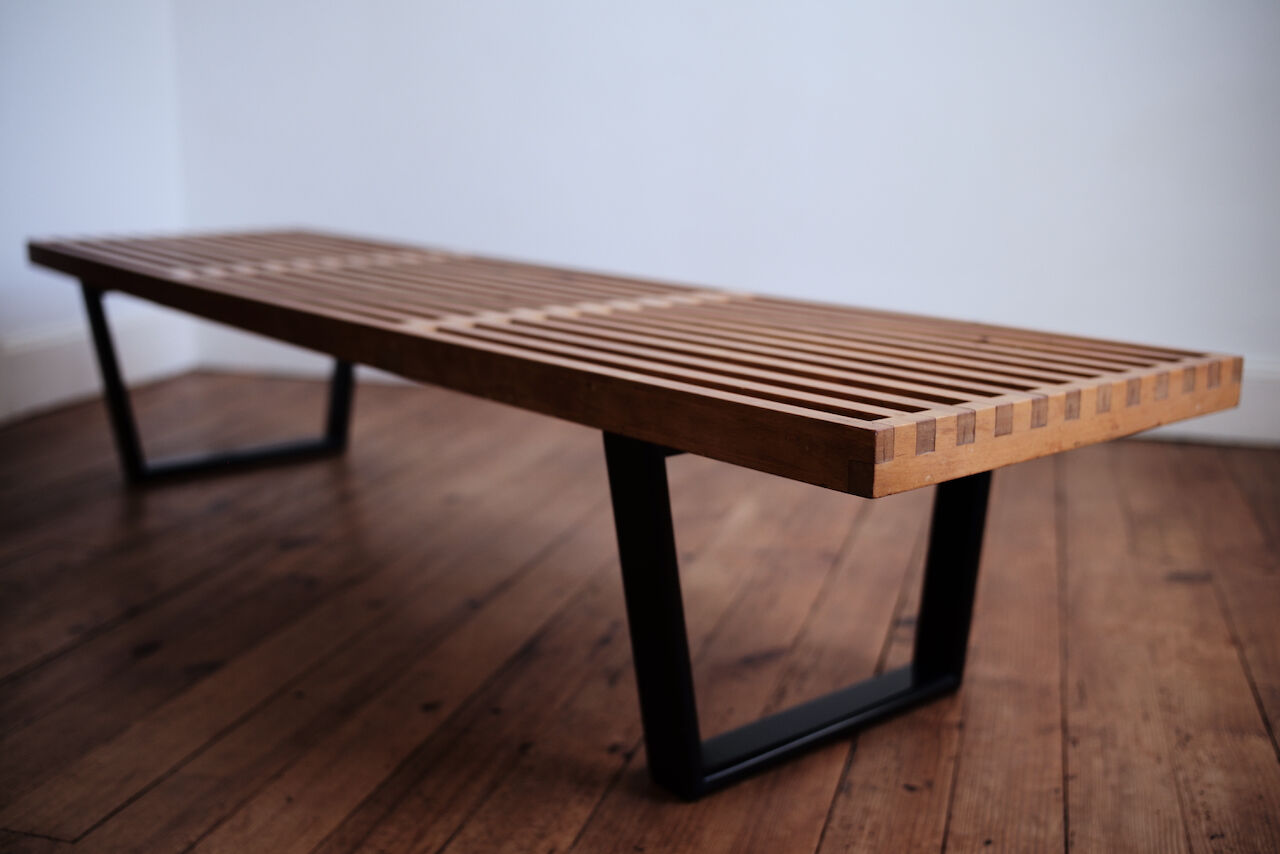 George Nelson bench for Herman Miller, first version