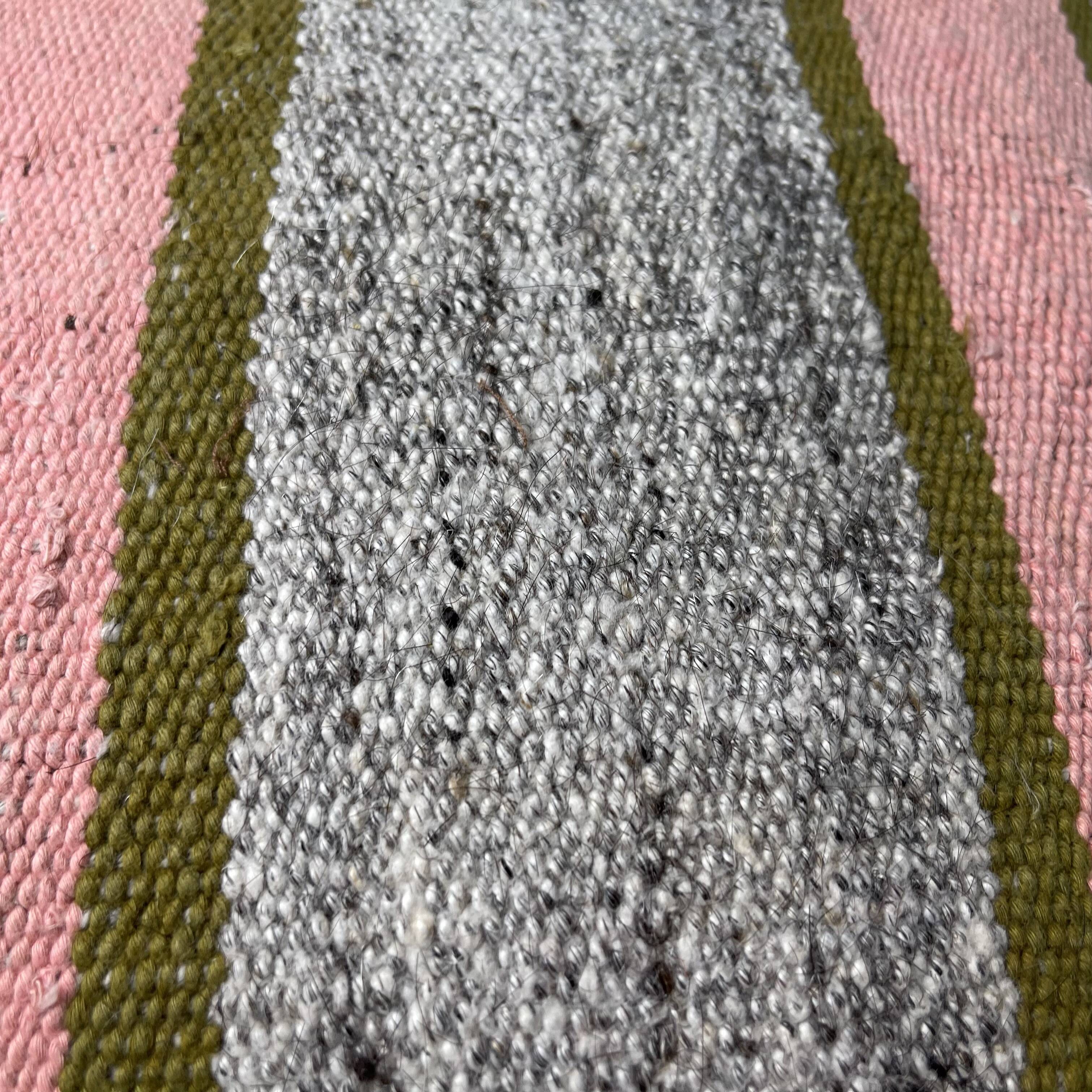 Housse de coussin kilim turc vintage, 40 x 40 cm