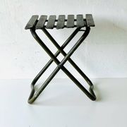 Chaise pliante industrielle de l'armée, 1960'