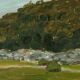 Original oil on canvas from the mid-20th century – landscape