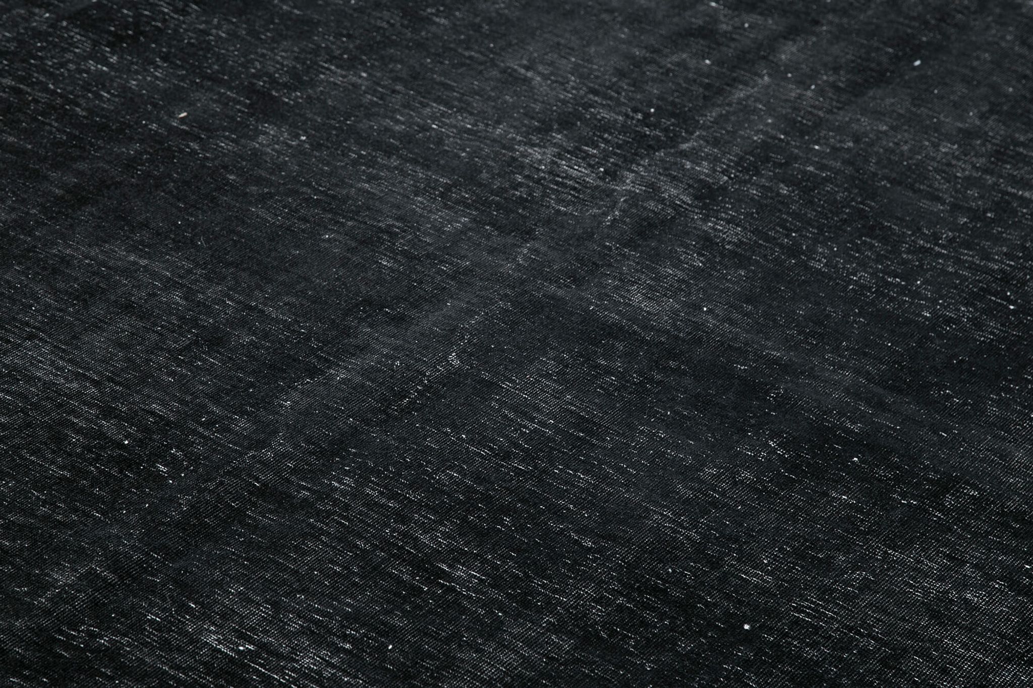 Tapis oriental surteint noué à la main 290 cm x 391 cm tapis en laine noire